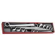 Teng Tools Double Ring Spanner Set TTX4 7 Pieces