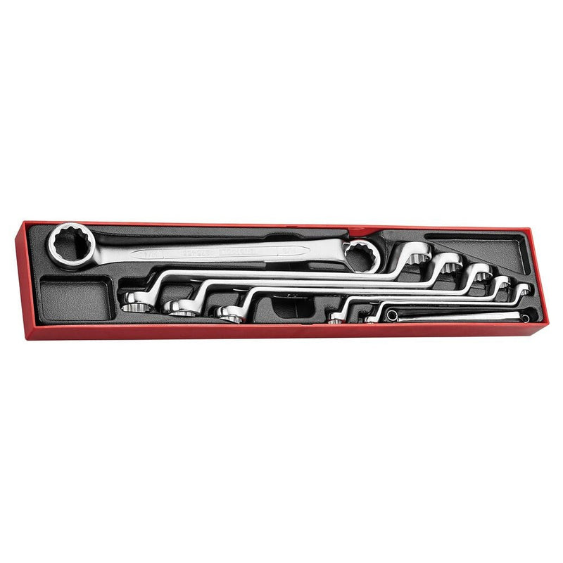 Teng Tools Double Ring Spanner Set TTX4 7 Pieces