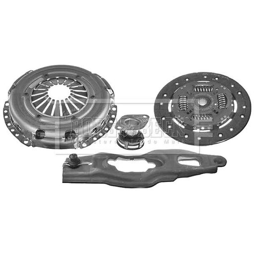Borg & Beck Clutch Kit Set 3pc 200mm HK2777