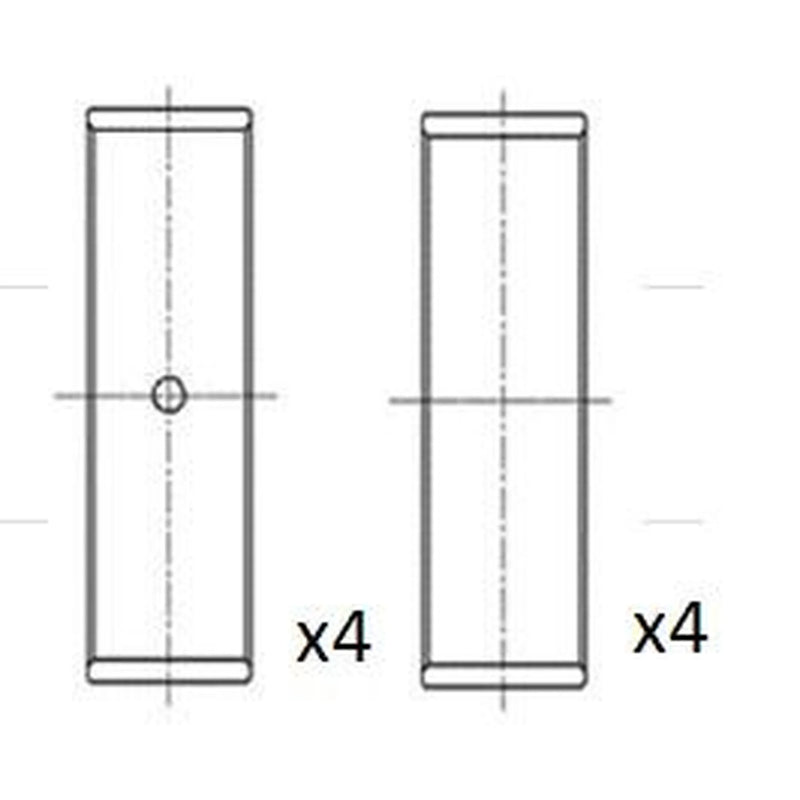 FAI Big End Bearing Set 45.72mm BB2022-STD
