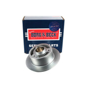 Borg & Beck 2 x Solid Front Brake Discs BBD5475S