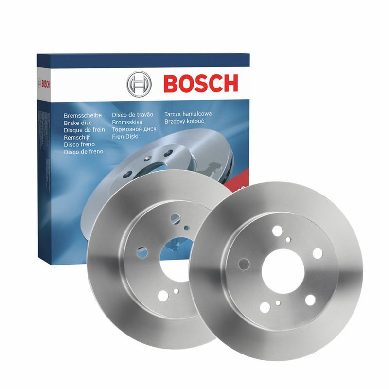 Bosch 2 x Solid Rear Brake Discs 0 986 479 418