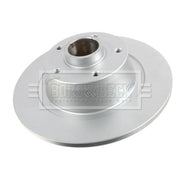 Borg & Beck 2 x Solid Rear Brake Discs BBD6167S