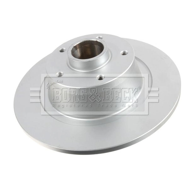Borg & Beck 2 x Solid Rear Brake Discs BBD6167S