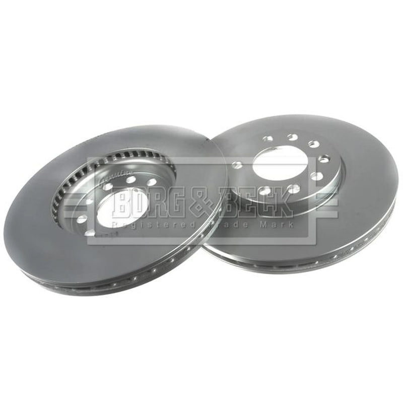Borg & Beck 2 x Vented Front Brake Discs BBD4318