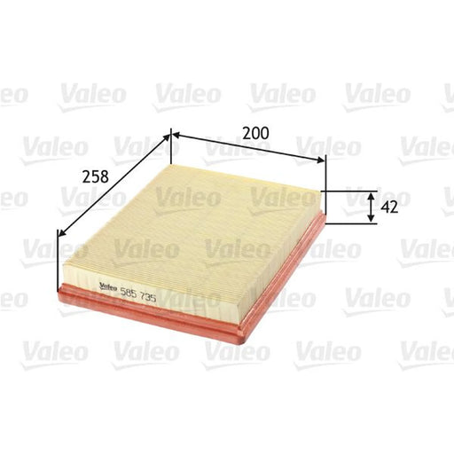 Valeo Engine Air Filter 585735
