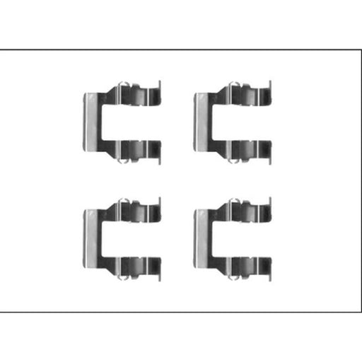 Textar Brake Pad Accessory Fitting Kit Rear 82540000