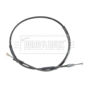 Borg & Beck Handbrake Cable Left Rear BKB3961