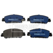Borg & Beck 4 x Front Brake Pad Set BBP2533