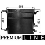 Mahle Air Conditioning Condenser AC 259 000P