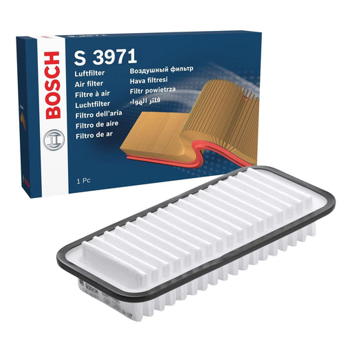 Genuine Bosch Car Air Filter S3971 Fits Peugeot 107 - 1.0 - 05-14 1457433971 Bosch  - Town Parts