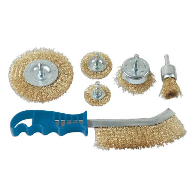 Laser Tools Wire Brush Set 6pc - PL