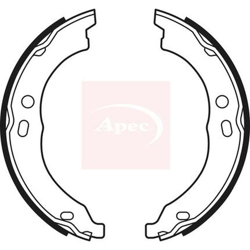 Apec Parking Brake Shoe Set SHU721