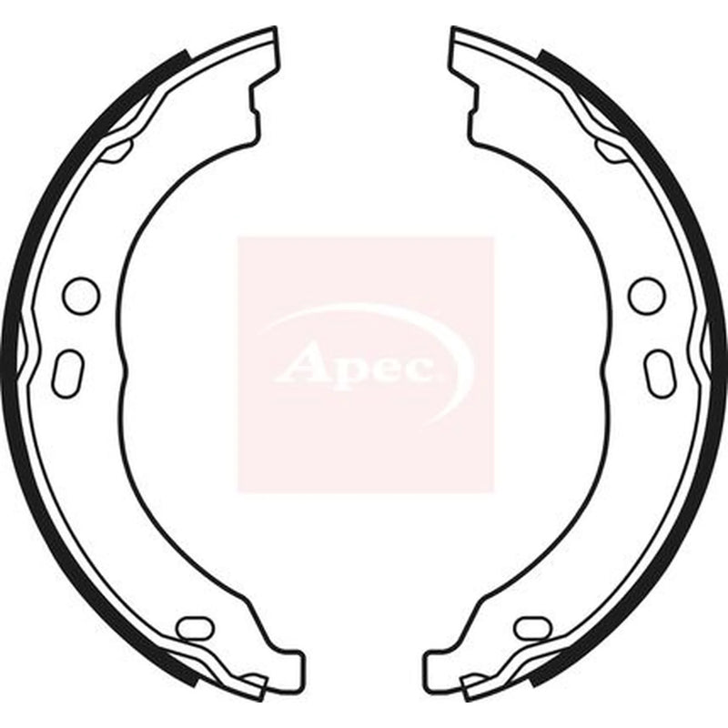 Apec Parking Brake Shoe Set SHU721