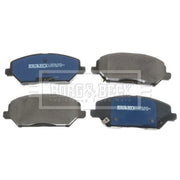 Borg & Beck 4 x Front Brake Pad Set BBP2640