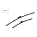 Bosch Aerotwin Flat Blade Front Windscreen Wiper Blade Pair Set 650/475Mm A427S Bosch  - Town Parts