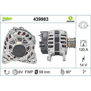 Valeo Car Alternator 12V 439983