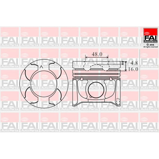 FAI Piston Cylinder Bore = PK19-050