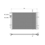 NRF Air Conditioning Condenser 350492