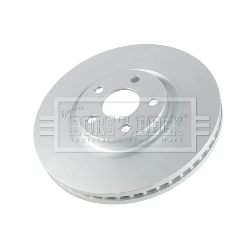 Borg & Beck 2 x Vented Front Brake Discs BBD6124S