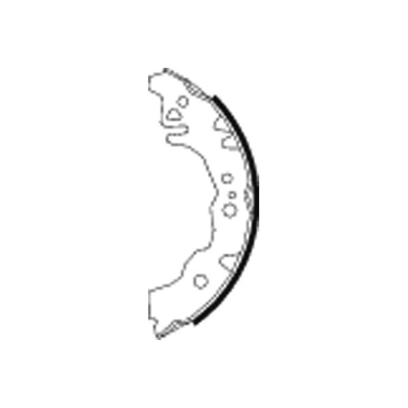 Textar Brake Shoe Set Axle Kit 91067900