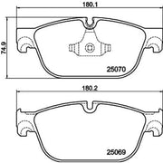 DON Front Brake Pad Set PCP1517