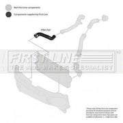 First Line Intercooler Turbo Charge Air Hose FTH1707