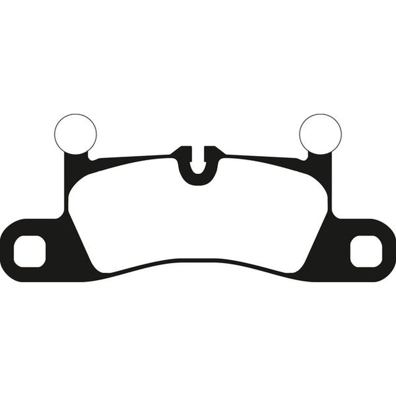 Abtex Rear Brake Pad Set PLU4655