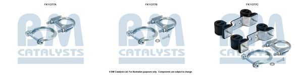 BM Catalysts FK11277A Soot/Particulate Filter Mounting Kit Fits Citroen Peugeot BM - Town Parts