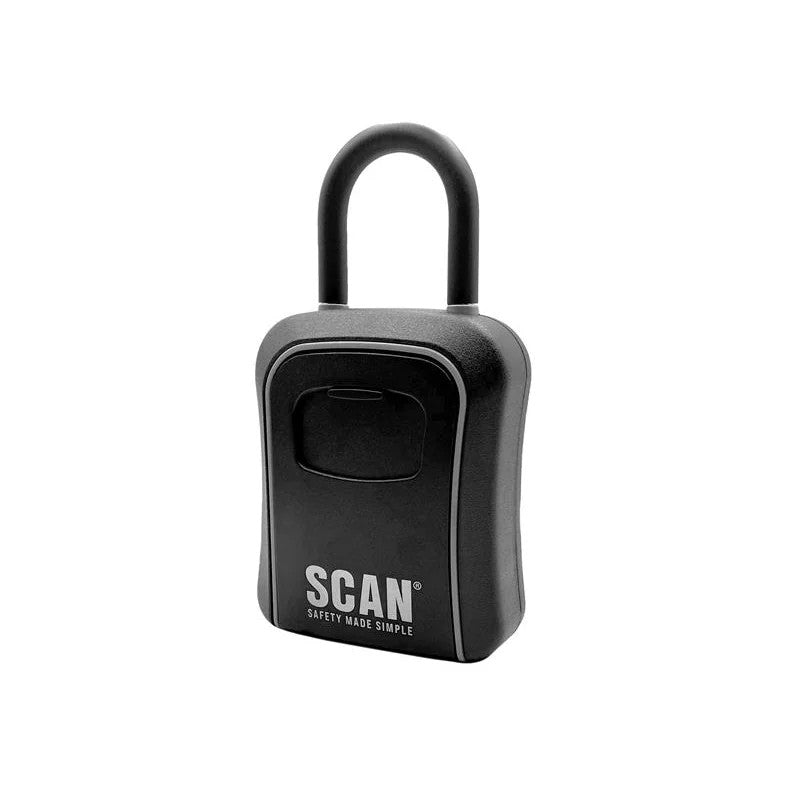 Scan 4 Wheel Combination Keysafe with Removable Shackle - XB349