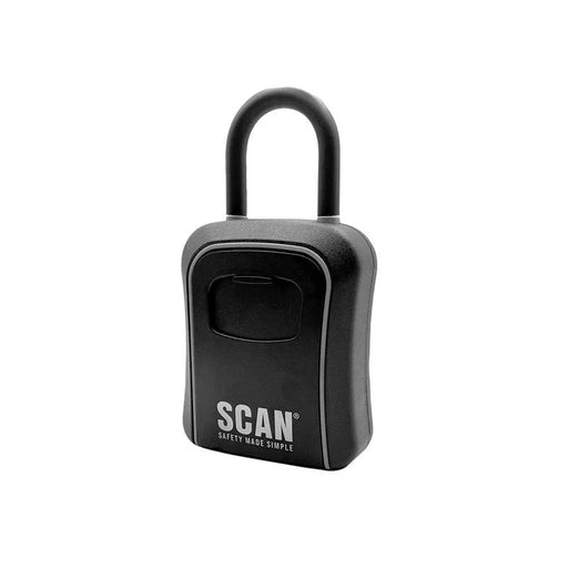 Scan 4 Wheel Combination Keysafe with Removable Shackle - XB349