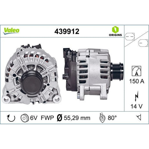 Valeo Car Alternator 12V 439912