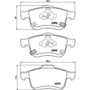 DON Front Brake Pad Set PCP2005