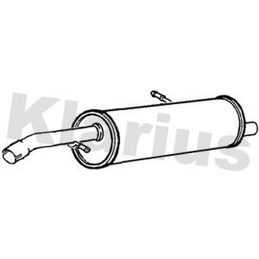 Klarius Box With Tail Pipe Rear CN497K