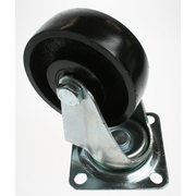 Sealey Wheel, swivel castor, 4-bolt fix (D:100 W:32 B:12 H:141)