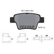 Textar Rear Brake Pad Set 2473701