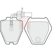 Apec Front Brake Pad Set PAD1179B