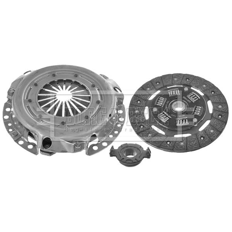 Borg & Beck Clutch Kit Set 3pc 200mm HK7470