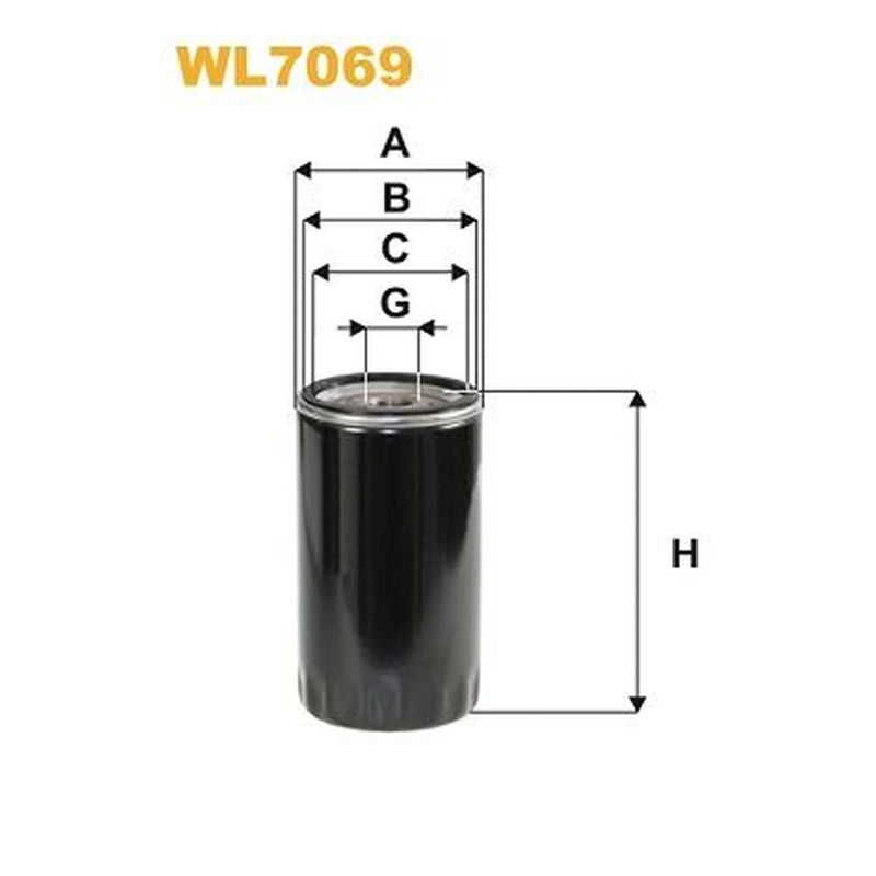 WIX Engine Oil Filter WL7069