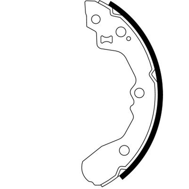 Textar Brake Shoe Set Axle Kit 91061200