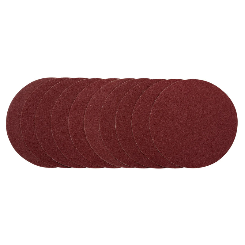 Draper Sanding Discs, 40 Grit, Multi-Length Pack of 10