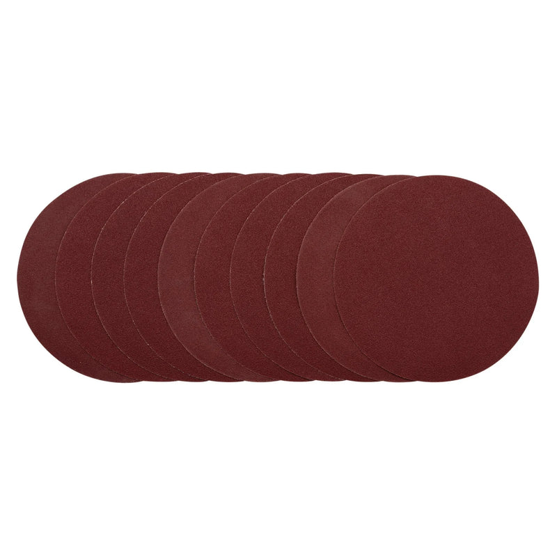 Draper Sanding Discs 80 Grit Pack of 10 for Power Tools