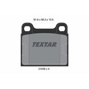 Textar Rear Brake Pad Set 2103501