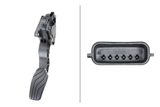 Hella 6PV 009 978-791 Sensor, accelerator pedal position