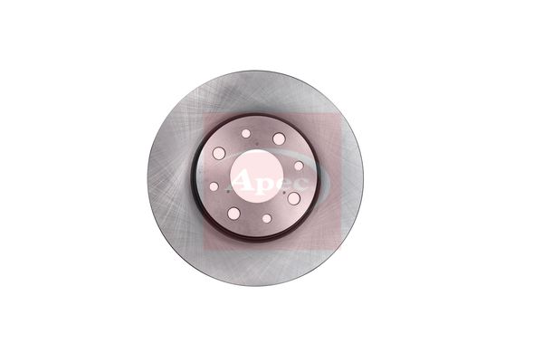 Apec 2 x Brake Disc Set Solid