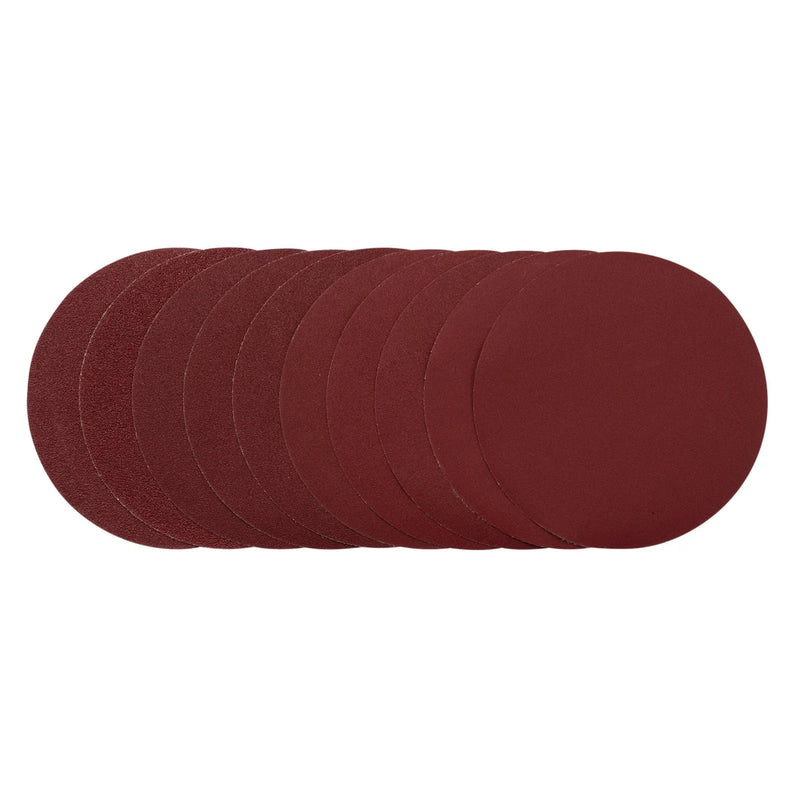 Draper Sanding Discs Assorted Grit Pack of 10