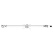 Apec Brake Hydraulic Hose Line Rear HOS4475