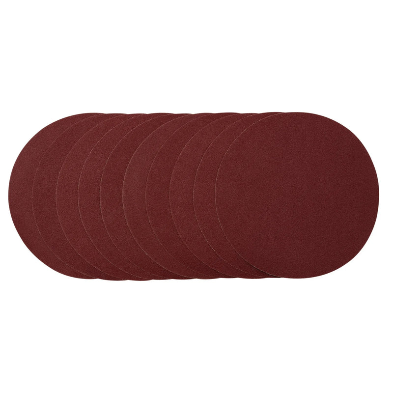 Draper Sanding Discs 80 Grit Pack of 10 for Power Tools