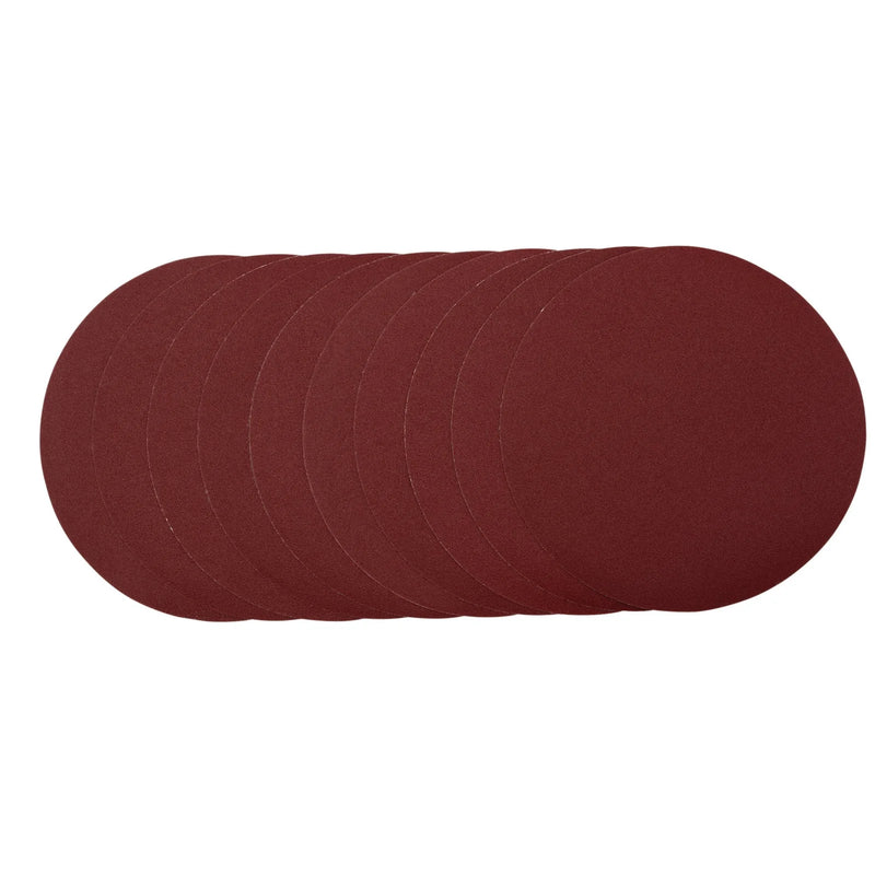 Draper Sanding Discs, 120 Grit, Multi-Length Pack of 10