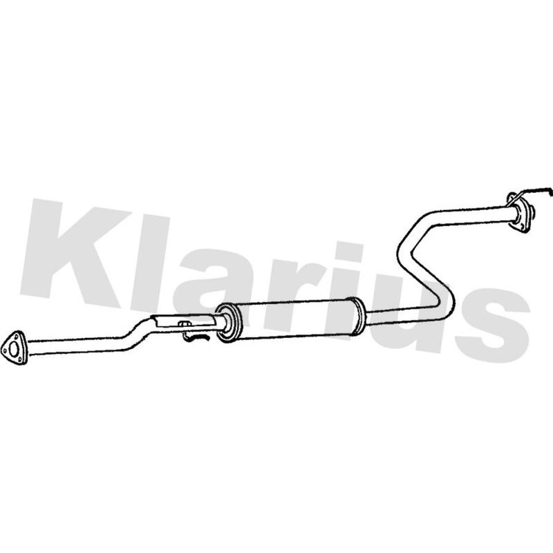 Klarius Box With Centre Pipe Centre HA301G